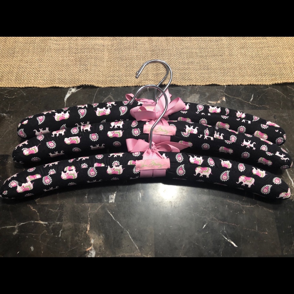 Set of three Vera Bradley hangers